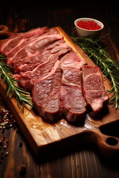 鲜肉肉类生鲜摄影图 摄影图